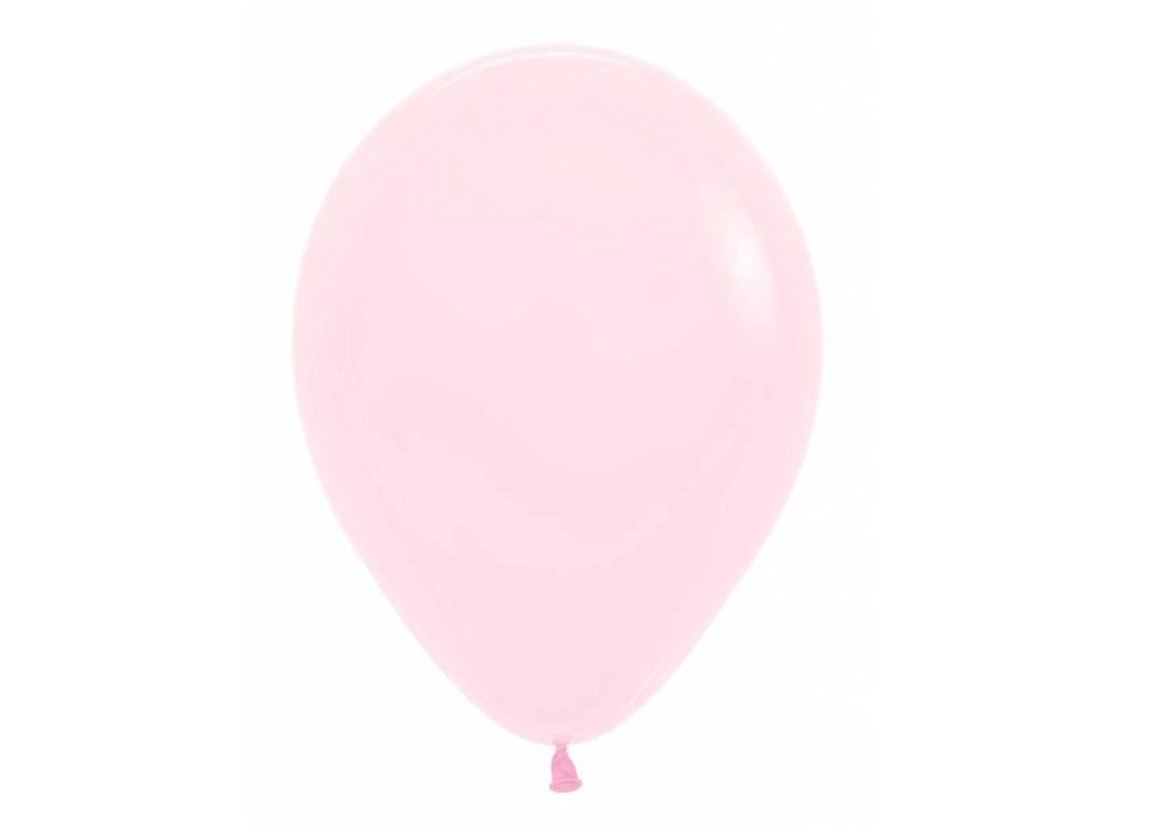 Pastel Matte Pink Balloon - Single