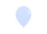 Pastel Matte Blue 12cm Balloons 10pk