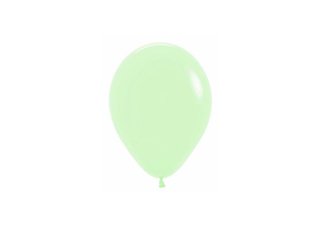 Pastel Matte Green 12cm Balloons 10pk