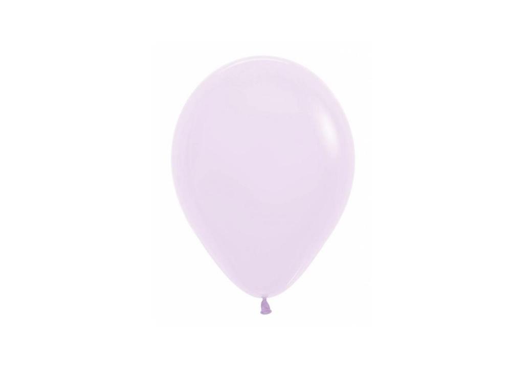 Pastel Matte Lilac 12cm Balloons 10pk