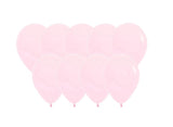 Pastel Matte Pink 12cm Balloons - 50pk