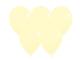 Pastel Matte Yellow Balloons - 25pk