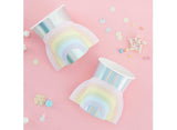 Pastel Party Rainbow Cups 8pk