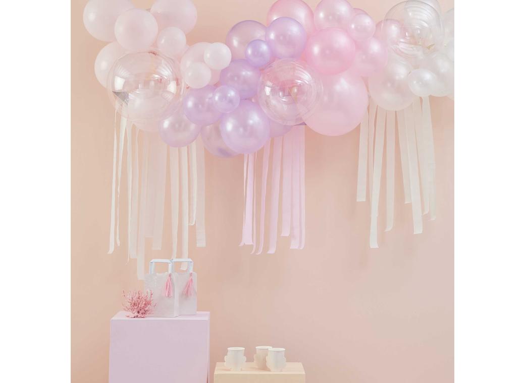 Pastel, Pearl & Ivory Balloon Arch Kit