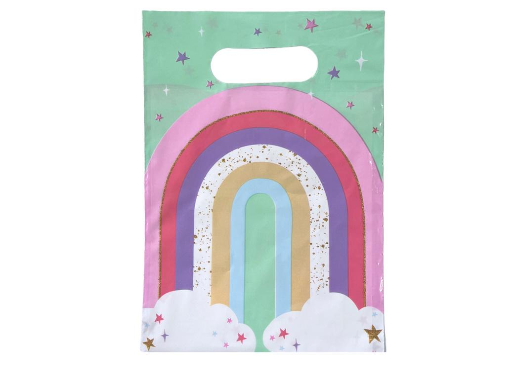 Pastel Rainbow Party Bags 8pk