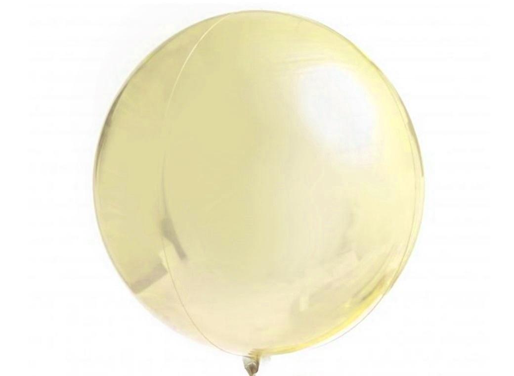 Orbz Balloon - Pastel Yellow