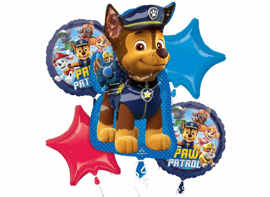 Paw Patrol Adventures Foil Balloon Bouquet