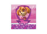 Pink Paw Patrol Beverage Napkins