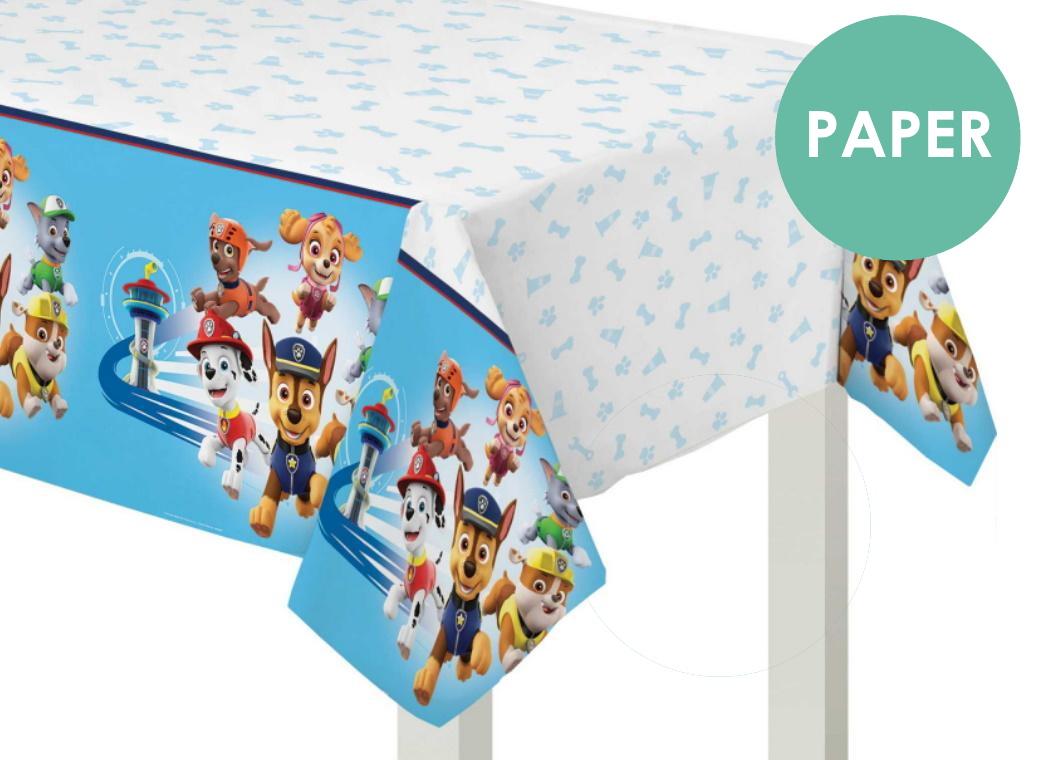 Paw Patrol Paper Table Cover