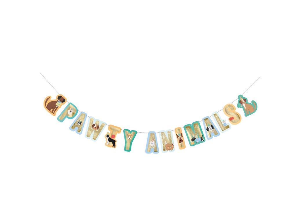 Pawty Animals Letter Banner Kit