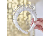 Pearl Birthday Girl Headband