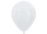 Pearl White Balloon - Single