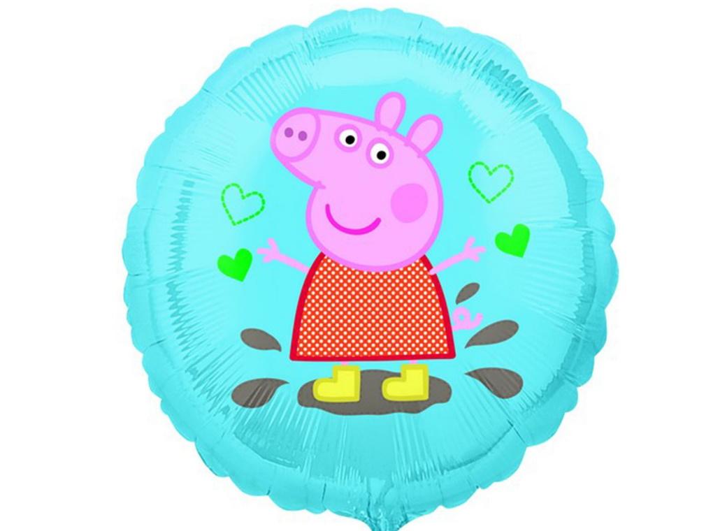 Peppa Pig Golden Boots Foil Balloon