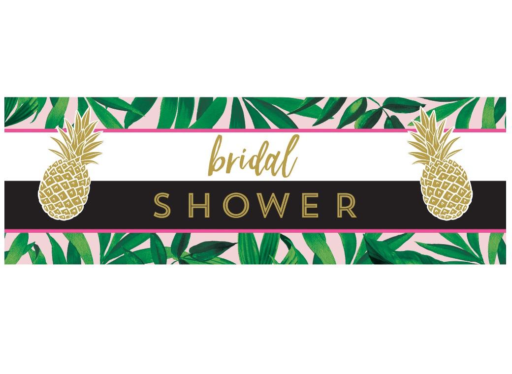 Pineapple Luxe Bridal Shower Banner