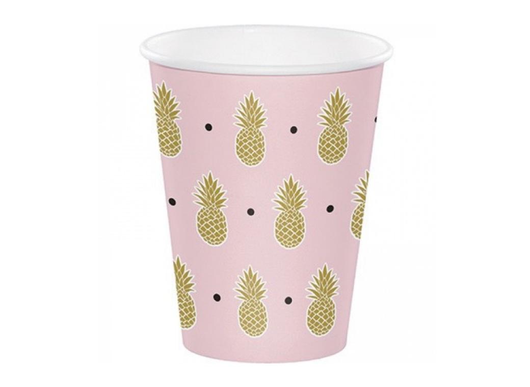 Pineapple Luxe Cups 8pk