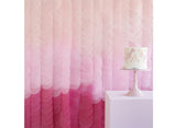 Pink Ombre Tissue Disc Party Backdrop