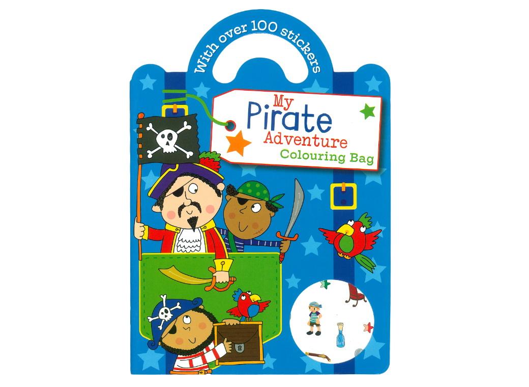 Pirate Colouring & Sticker Set