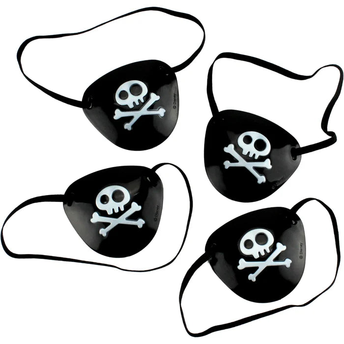 Pirate Eye Patches 4pk