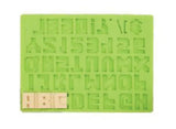 Pixel Font Letter & Number Silicone Mould