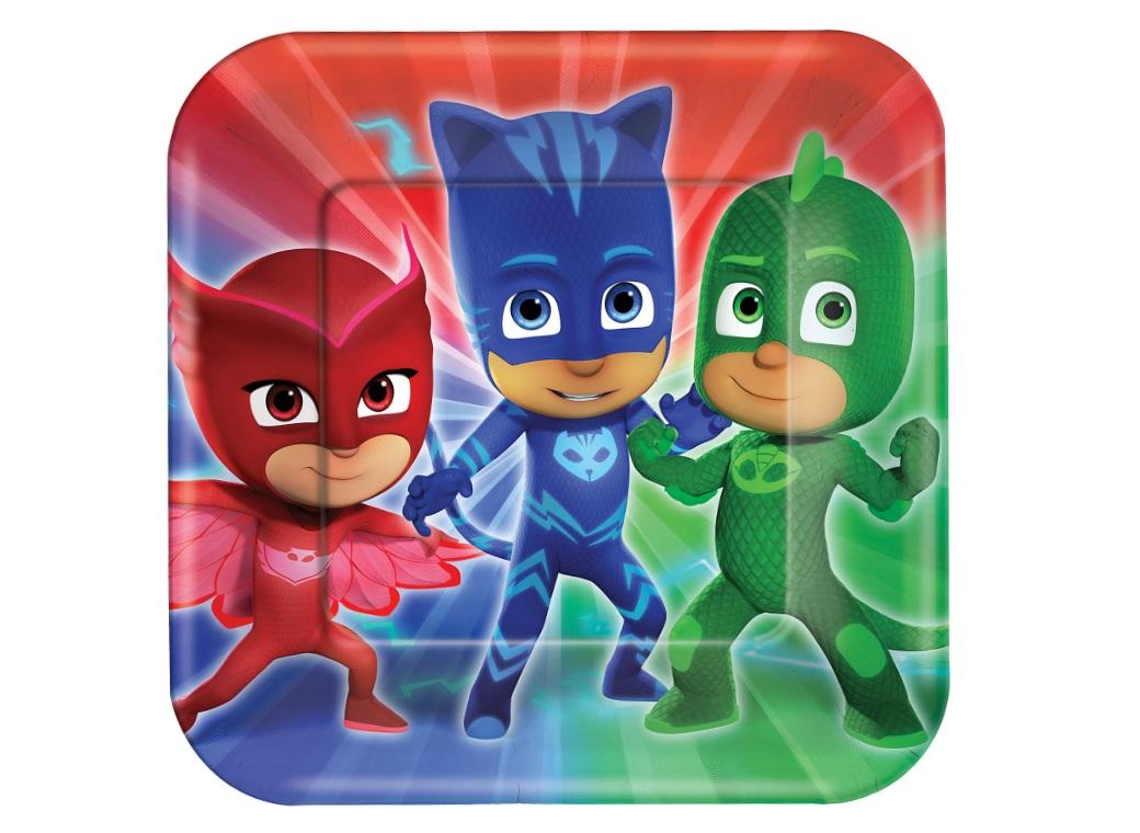 PJ Masks Dinner Plates 8pk