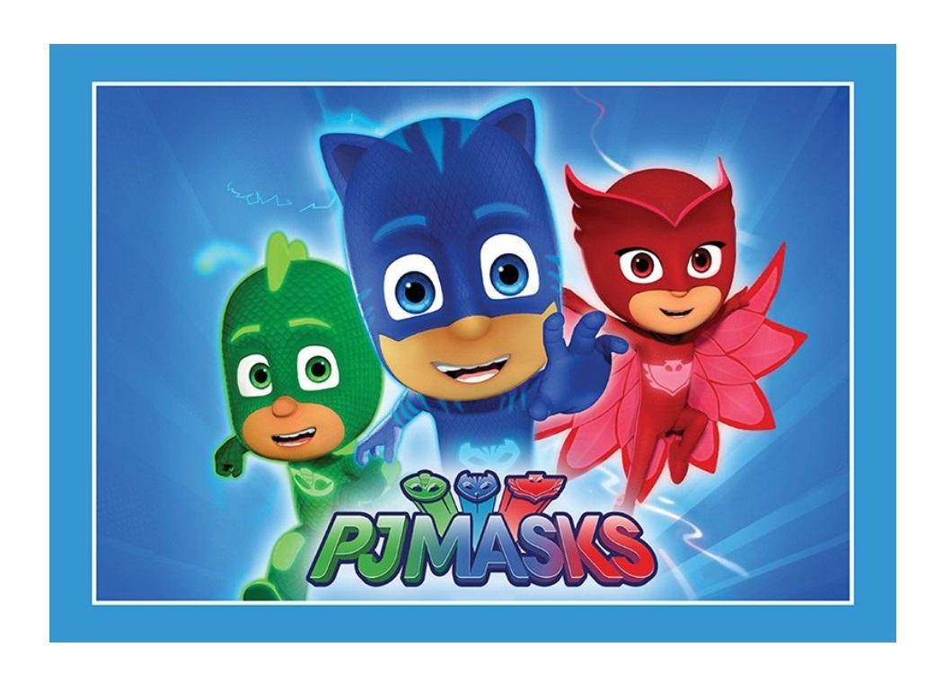 Edible Icing Image - PJ Masks A4