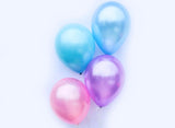 Plain Balloon Mix - Mermaid 12pk