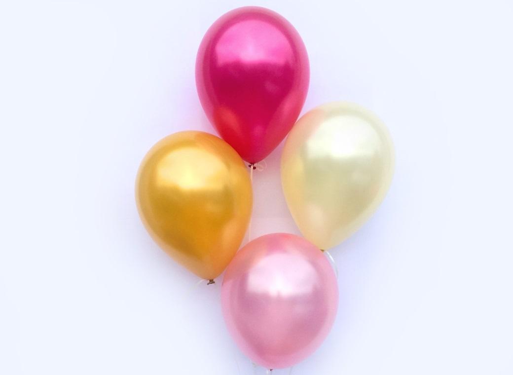 Plain Balloon Mix - Princess 12pk