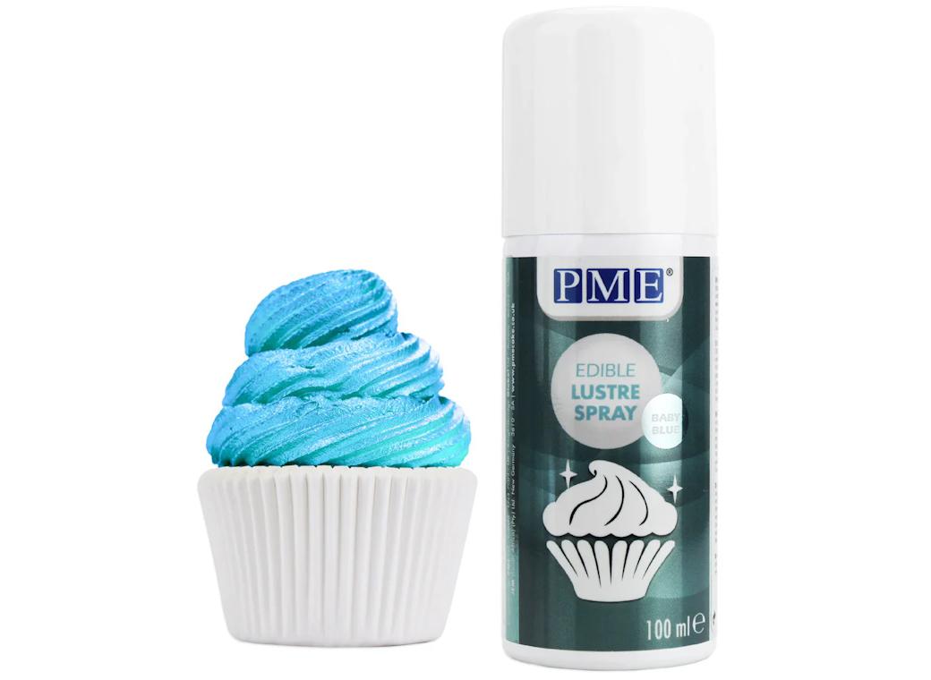 PME Edible Lustre Spray Baby Blue