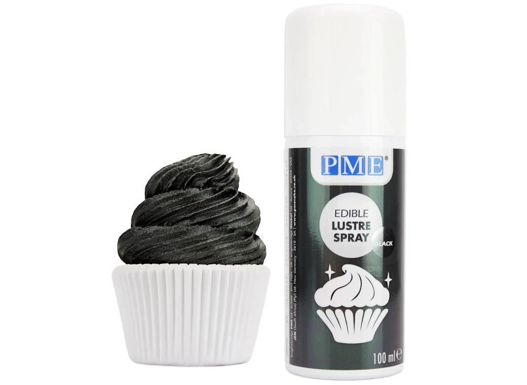 PME Edible Lustre Spray Black