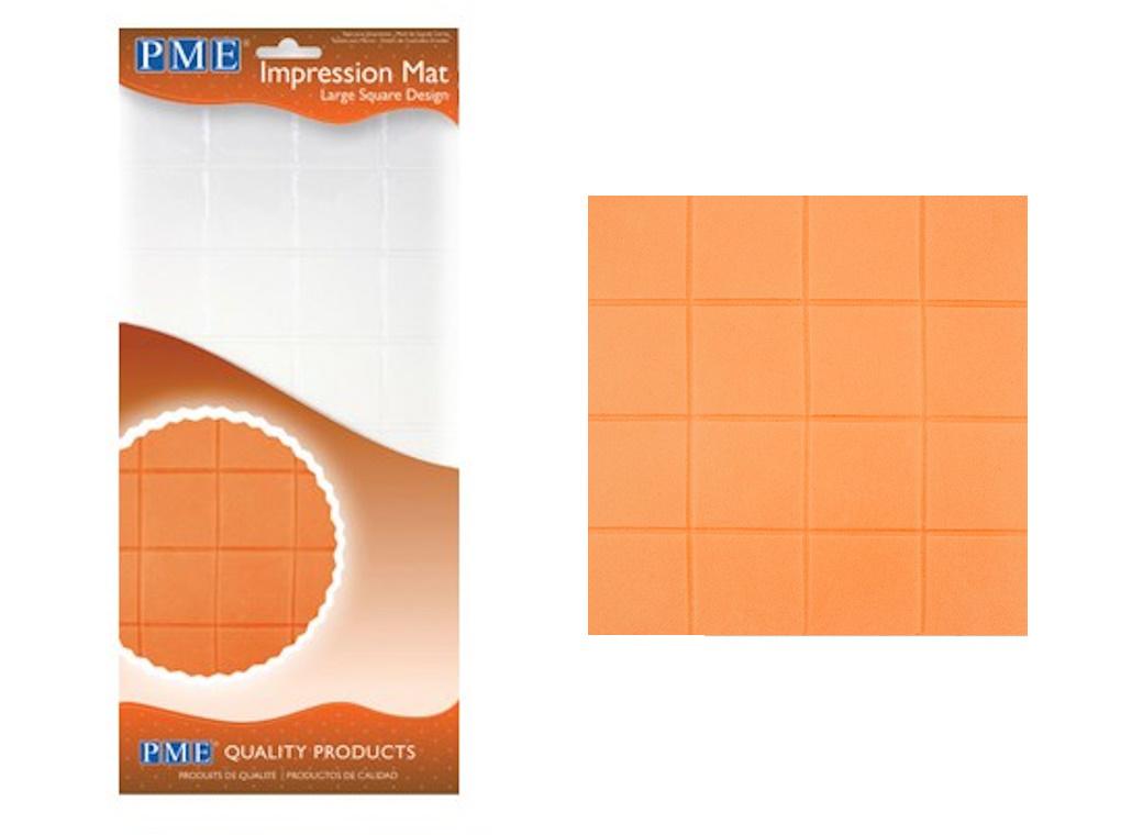 PME Large Squares Impression Mat