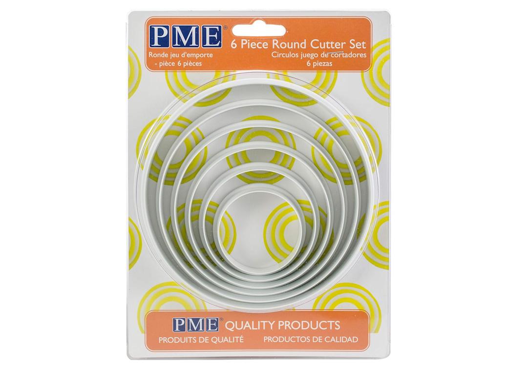 PME Round Cutters 6pce Set