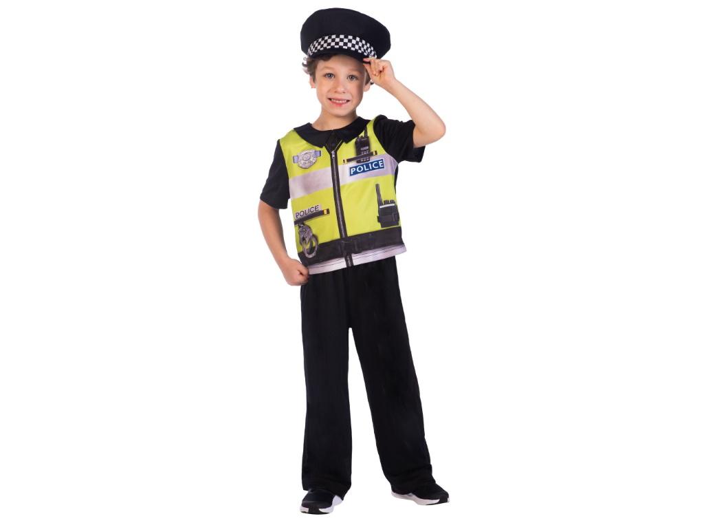 Police Officer Sustainable Costume - Child 8-10yrs