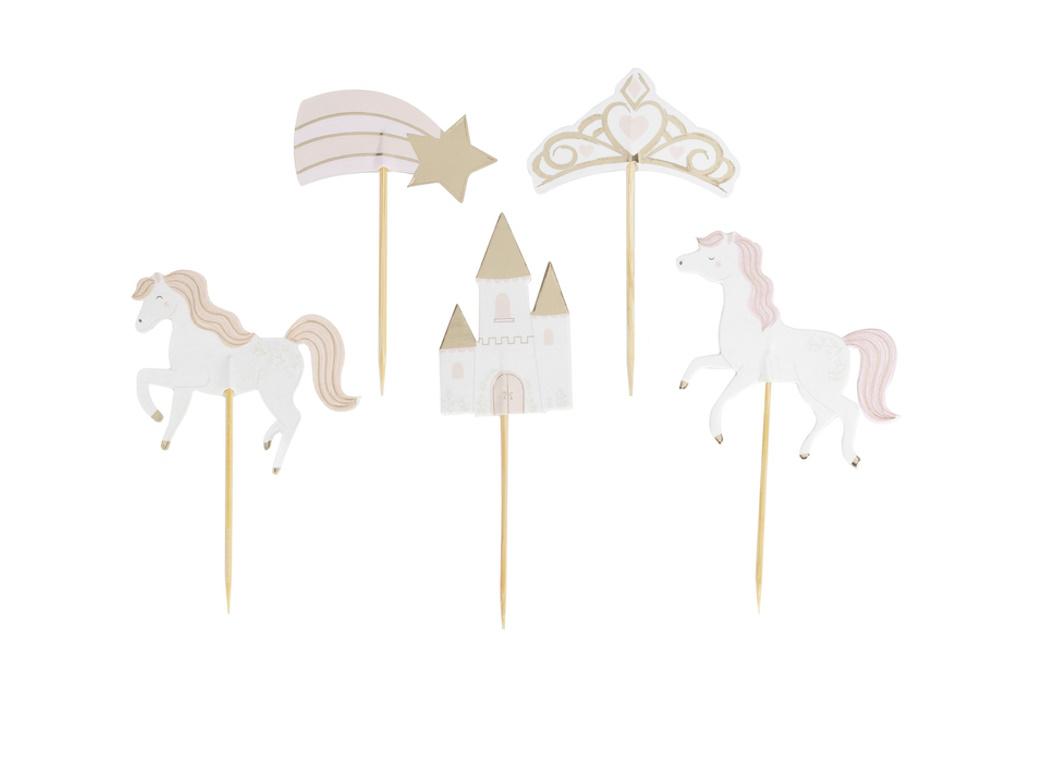 Princess Party Cupcake Toppers 12pk