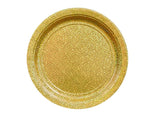 Prismatic Lunch Plates 8pk - Gold