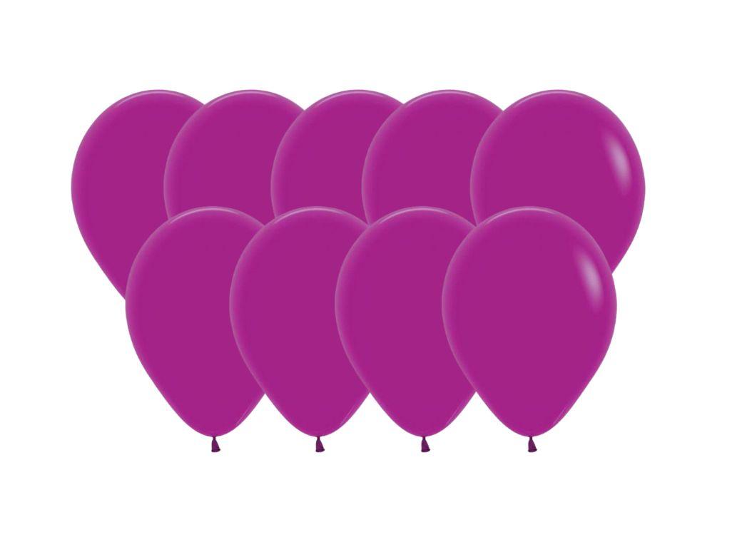 Purple Orchid 12cm Balloons 50pk