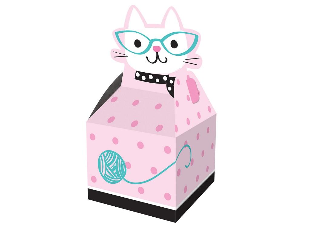 Purr-fect Party Favour Boxes 8pk