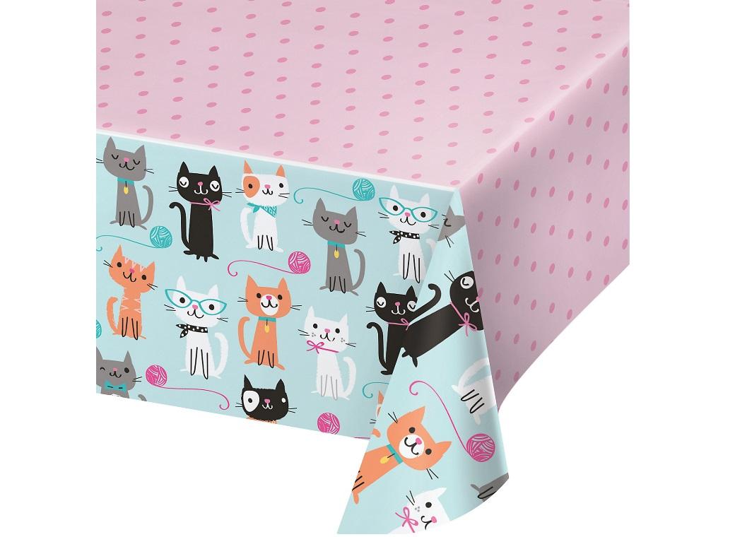 Purr-fect Party Tablecover