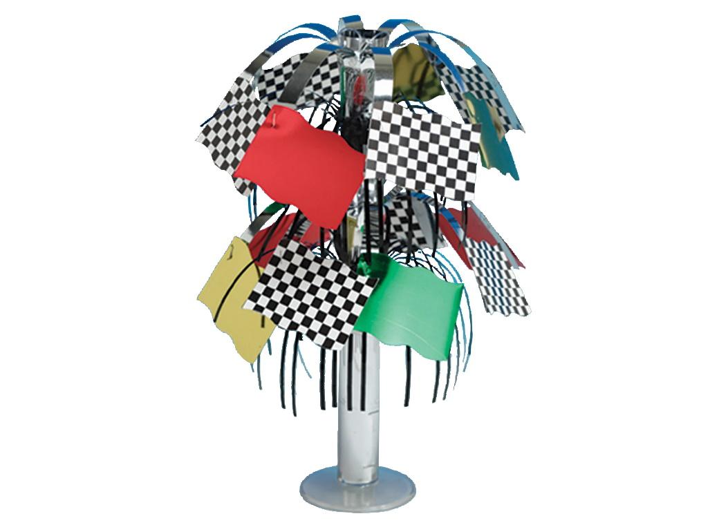 Race Flag Cascade Table Centrepiece