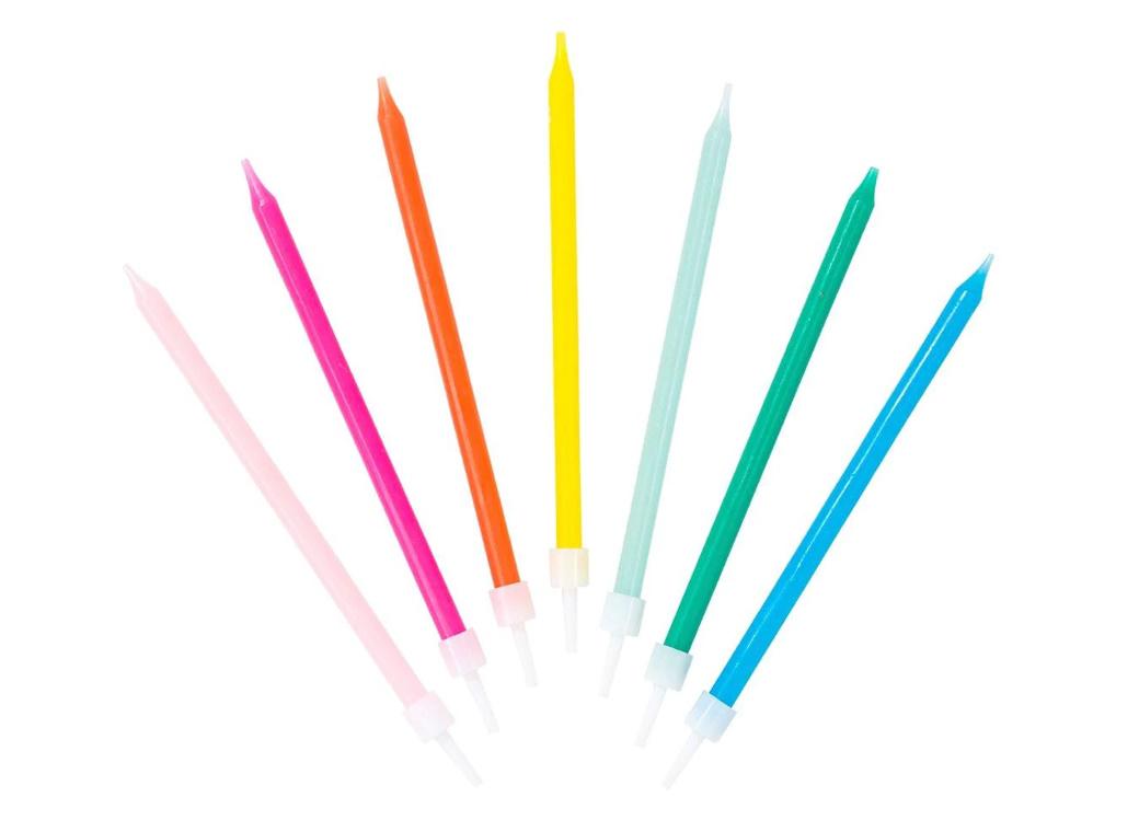 Rainbow Brights Candles 16pk