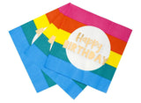 Rainbow Brights Happy Birthday Napkins 16pk