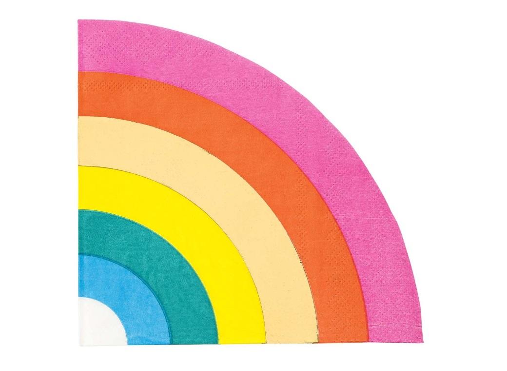 Rainbow Brights Napkins 16pk