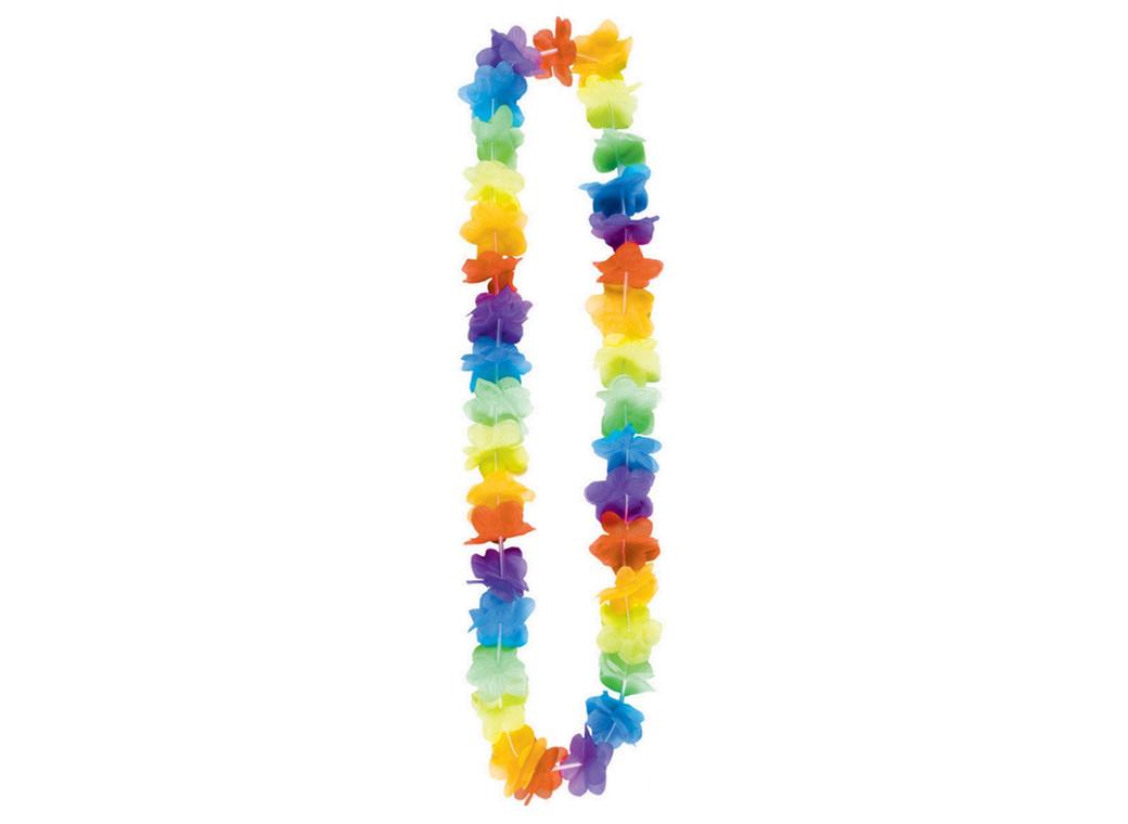 Rainbow Flower Lei