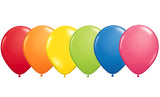 Rainbow Balloons - 12 Pk