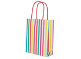 Retro Rainbow Stripe Treat Bags 8pk