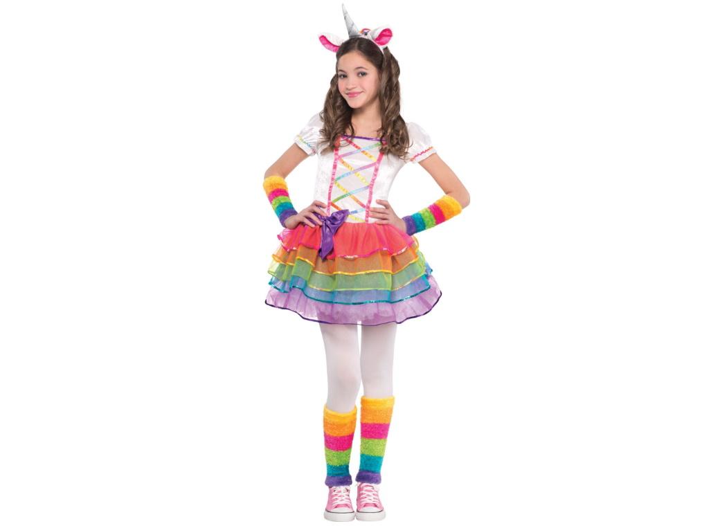 Rainbow Unicorn Costume - Child 3-4yrs