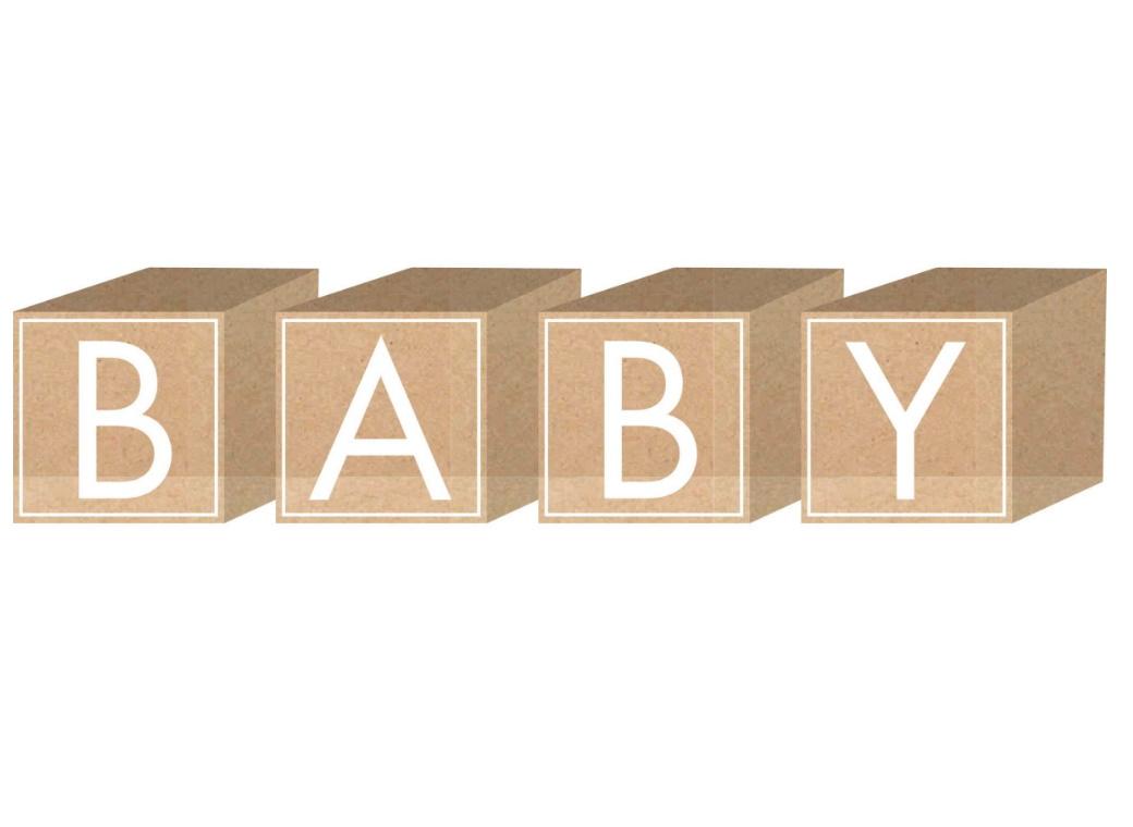 Ready to Pop Wooden Baby Blocks