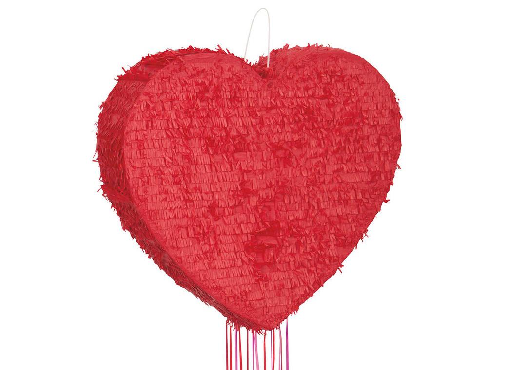 Red Heart Pinata