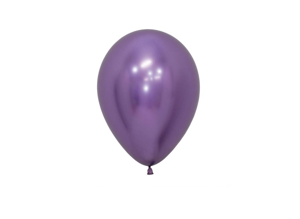 Reflex Balloon - Violet 12cm 10pk