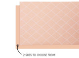 Reversible Table Runner - Peach