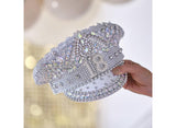 Rhinestone & Pearl Embellished 18th Birthday Hat